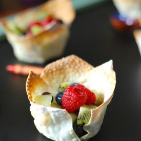 Cinnamon Sugar Fruit Cups