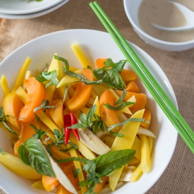 Vietnamese Fruit Salad with Coconut