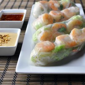 Spring Rolls & Thai Peanut Sauce