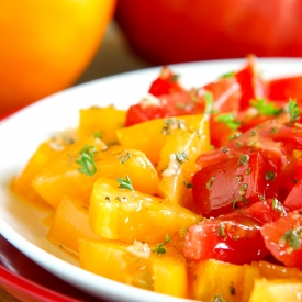 Fresh Heirloom Tomato Salad