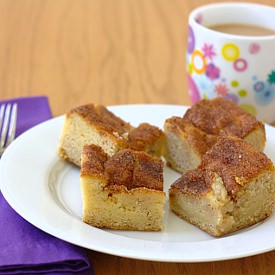 Gooey Cinnamon Squares