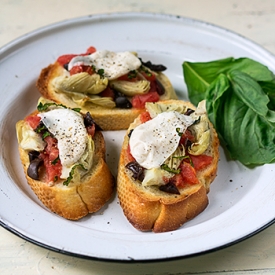 Mediterranean Crostini