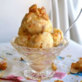 Peanut Brittle Ice Cream