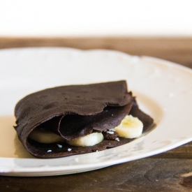 Chocolate Crepes for One