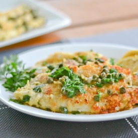 Fried Sole with Lemon Caper Sauce