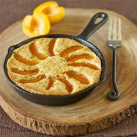 Apricot Cornmeal Cakes