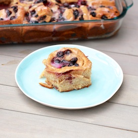 Lemon Blueberry Rolls