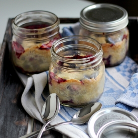 Single Serving Blueberry Pies