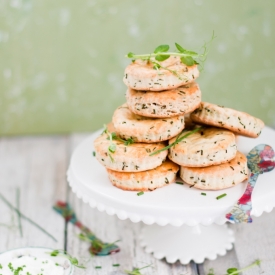 Goat Cheese & Chive Biscuits