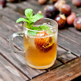 Fig and Bourbon Fizz