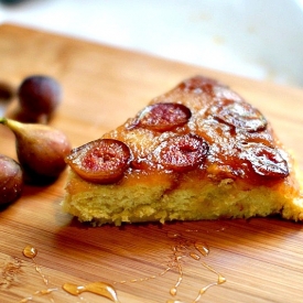 Fresh Fig Upside Down Cake