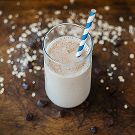 Oatmeal Raisin Cookie Milkshake