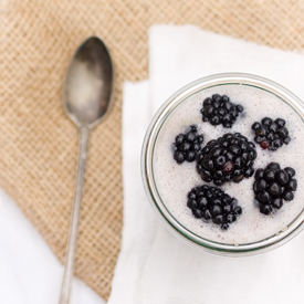 Blackberry Amaranth Porridge