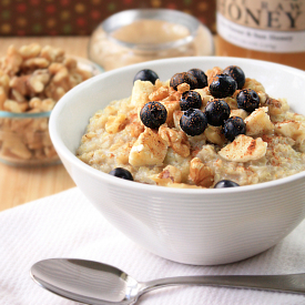 Hot Quinoa and Oatmeal