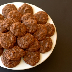 Triple Chocolate Cookies