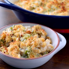 Roasted Hatch Chile Mac N’ Cheese