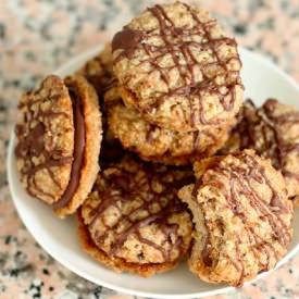 Oatmeal Hazelnut Cookies