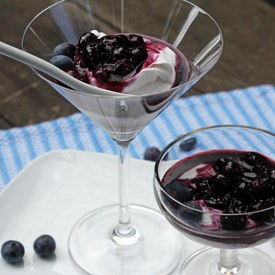 Blueberry Coconut Fool