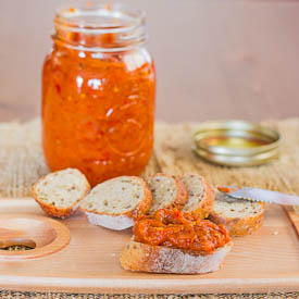 Roasted Eggplant and Pepper Spread