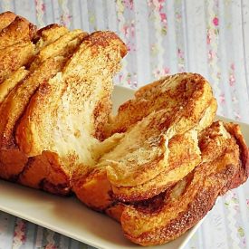 Slices of Cake with Cinnamon