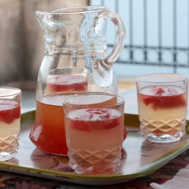 Summer in Greece and a Fruity Shrub