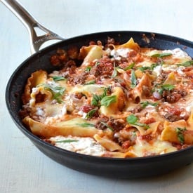 Healthy Skillet Lasagna