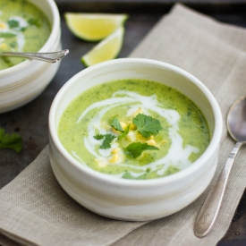 Thai Zucchini Corn Soup