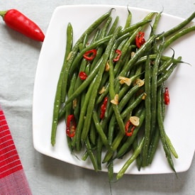 Chilli and Garlic Green Beans