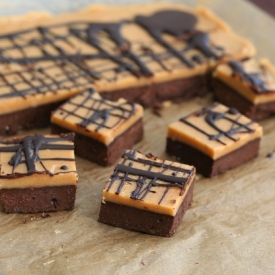 Peanut Butter Fudge Brownies