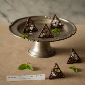 Chocolate Fortune Pyramids