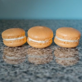 Orange-Cream Macaron