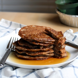 Soaked Buckwheat Pancakes.