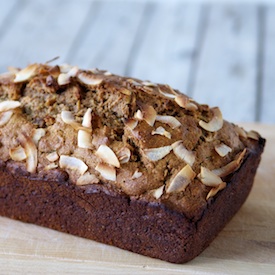 Zucchini Spice Loaf with Coconut