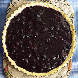 Organic Blueberry Tart