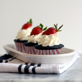 Blue Velvet Cupcakes