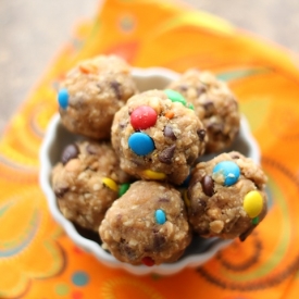 Monster Cookie Dough Bites