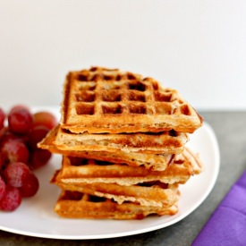 100% Whole Wheat Waffles