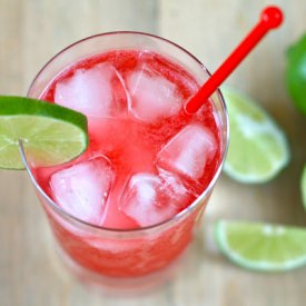 Raspberry Lime Rickey