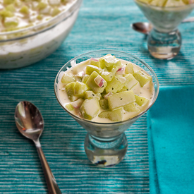 Creamy Ranch Cucumber Salad