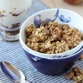 Honey Almond Chia Granola