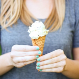 Backyard Mint Chip Ice Cream