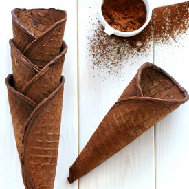 Chocolate Ice Cream Cones