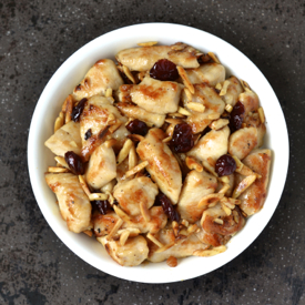 Almond Craisins Chicken Skillet