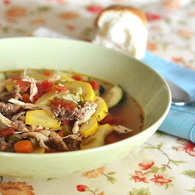 Italian Sausage & Chicken Soup