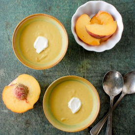 Peach Lemongrass Soup