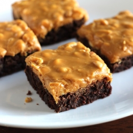 Brownies with Dulce de Leche