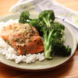 Mojo Marinated Salmon