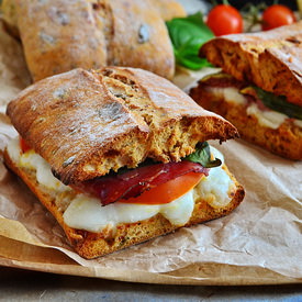 Mozzarella and Fig Ciabatta