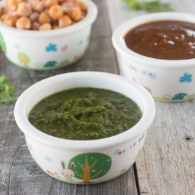 Chaat Chutneys (Green and Tamarind)