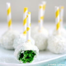 Pandan Cakepops